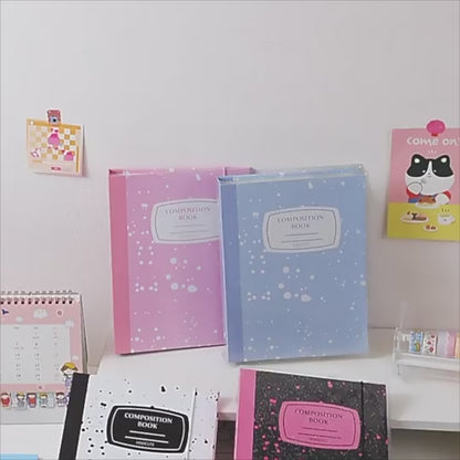 Composition Book A5 Photocard Binder