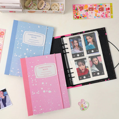 A5 Composition Book Photocard Binder Album - StarPOP shop