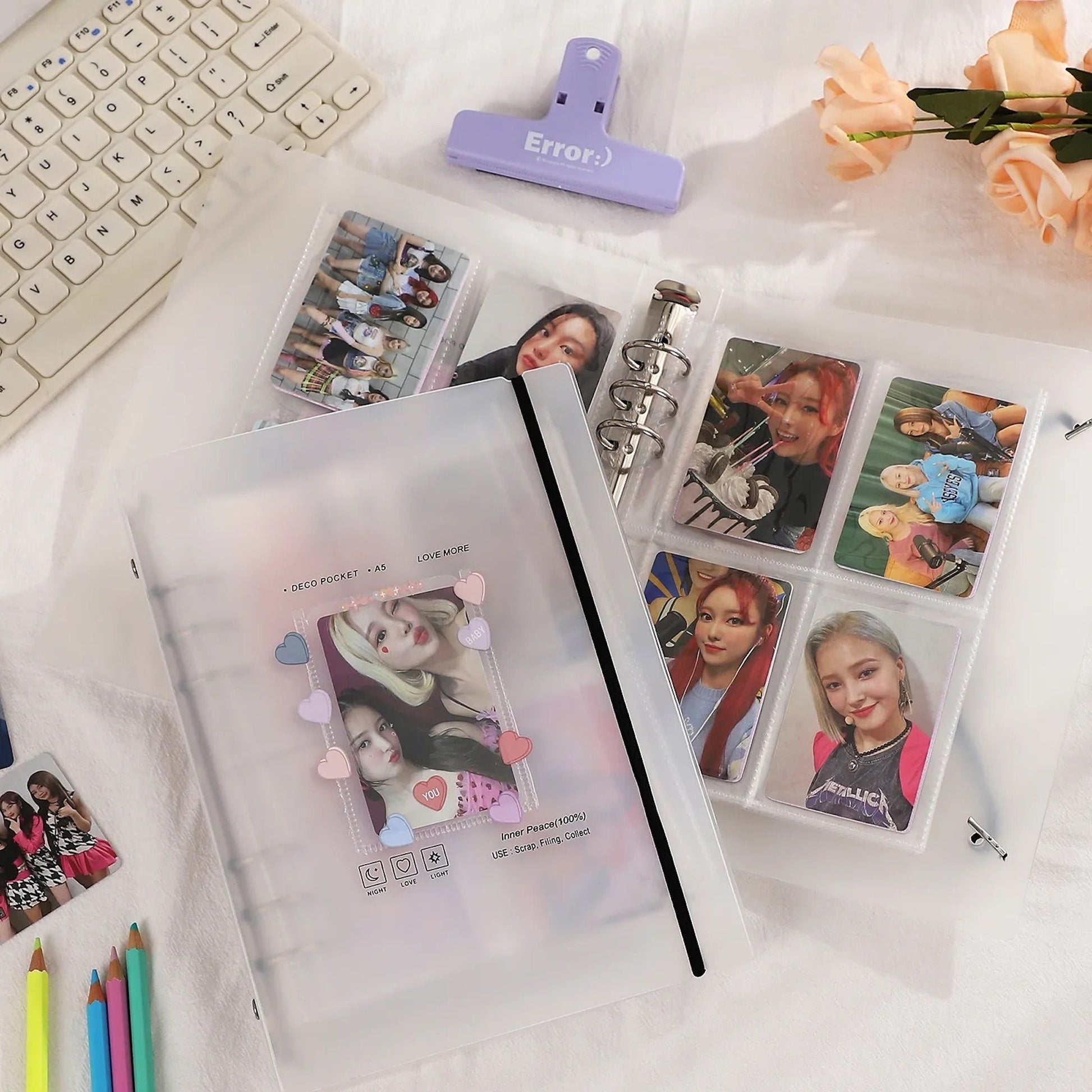 Pocket Cover A5 Photocard Binder StarPOP shop Pocket Cover A5 Photocard Binder StarPOP shop