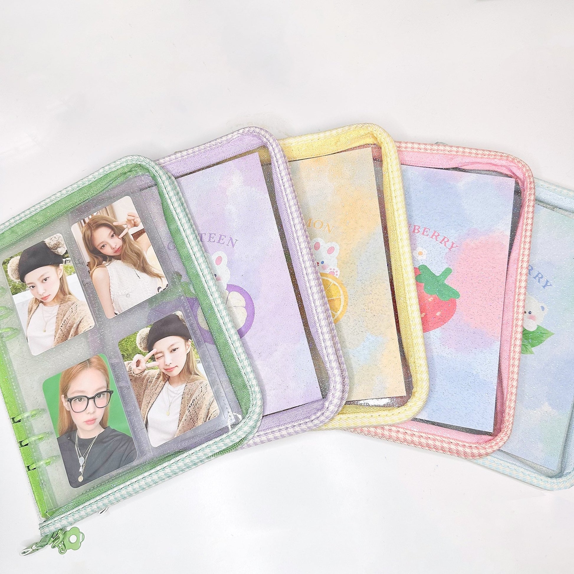 Zipper A5 Photocard Binder - Avocado Zipper A5 Photocard Binder - Avocado