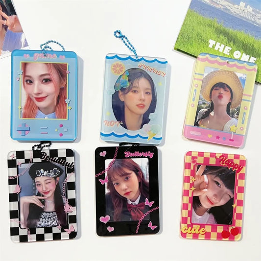 "Acrylic" Photocard Holder Keychain - StarPOP shop