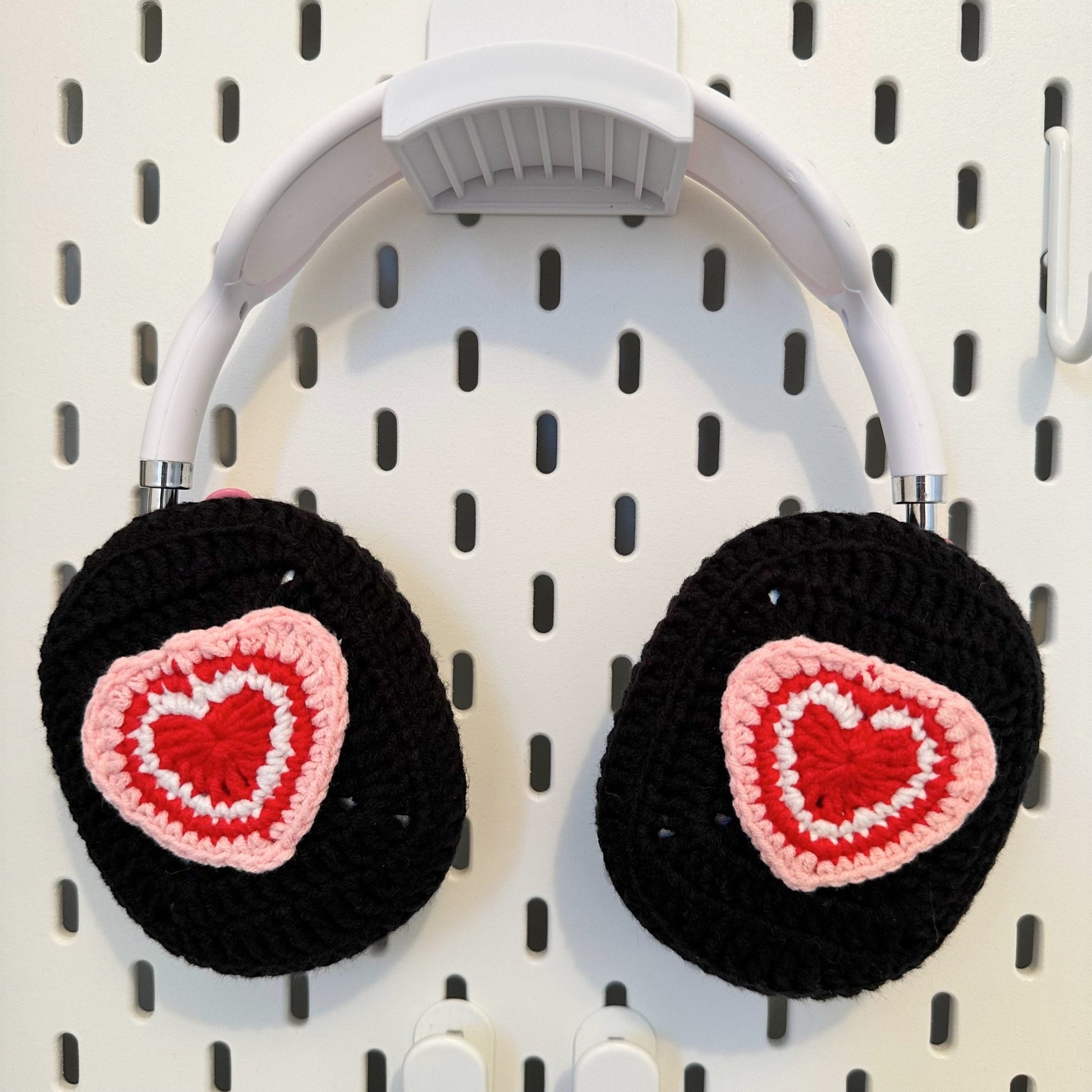 AIRIES Airpod Max Crochet Cover - Retro Heart - StarPOP shop