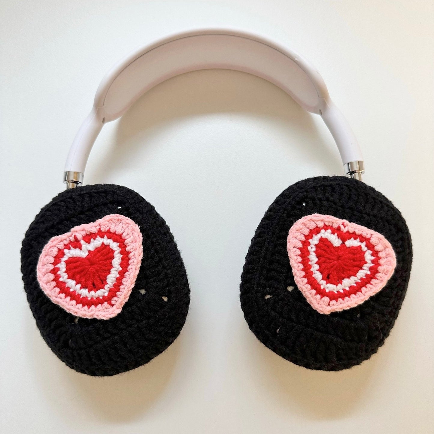 AIRIES Airpod Max Crochet Cover - Retro Heart - StarPOP shop