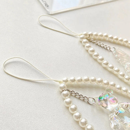 Beaded Pearl Phone Charm - StarPOP shop