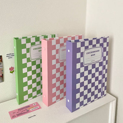 Checkerboard Book A5 Photocard Binder - StarPOP shop