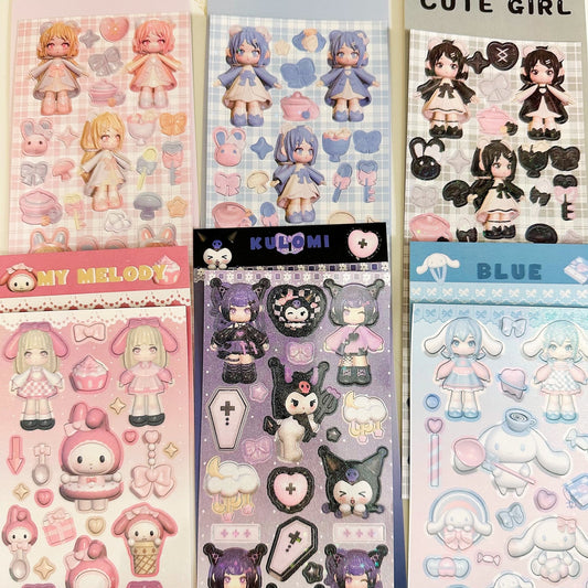 "Costume Girl" Sticker - StarPOP shop