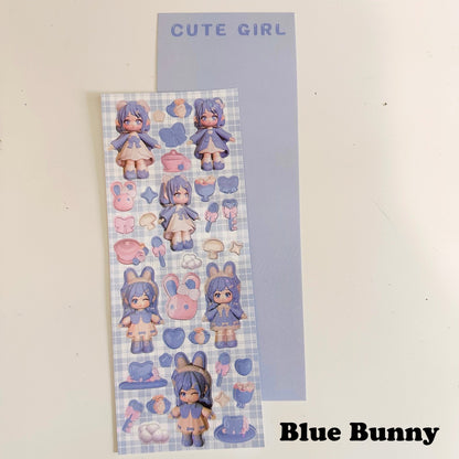 "Costume Girl" Sticker - StarPOP shop