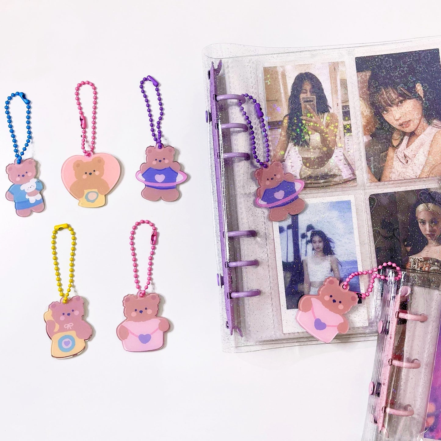 Cute Acrylic Keychain Pendant "Teddy Bear" - StarPOP shop