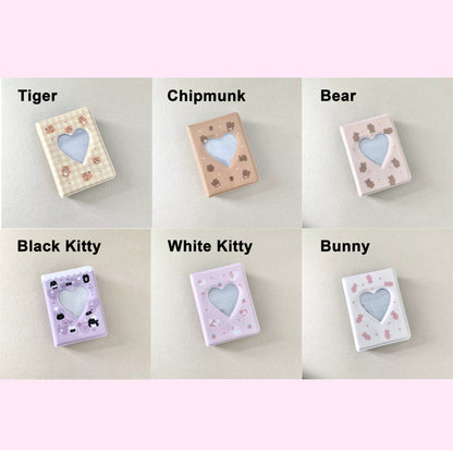 "Cute Animals" Mini 1 Pocket Collect Book - StarPOP shop