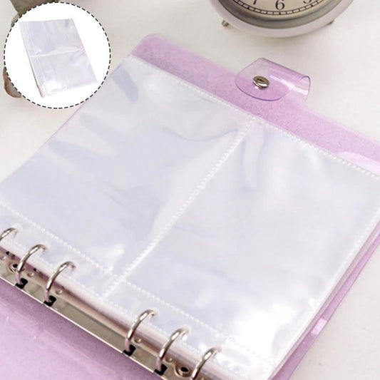 Glitter Kpop Binder Inner Sheets Refill A5/A6 2 Pocket/3 Pocket/4 Pocket - 10 sheets - StarPOP shop