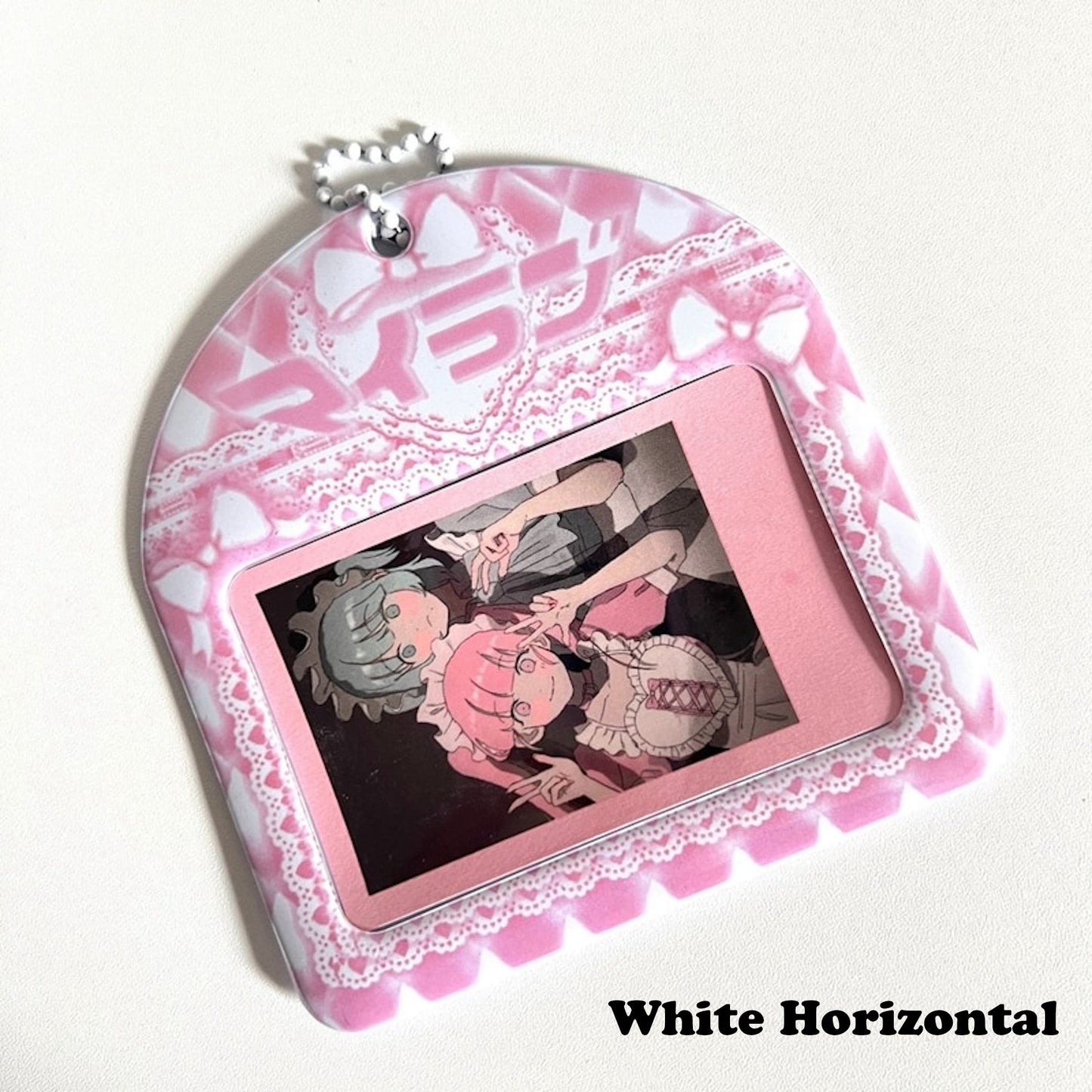 "Harajuku" Photocard Holder Keychain - StarPOP shop