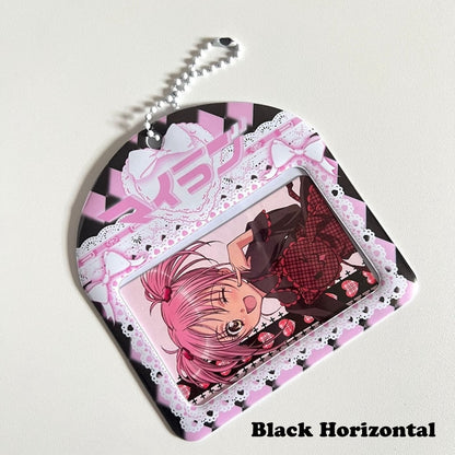 "Harajuku" Photocard Holder Keychain - StarPOP shop