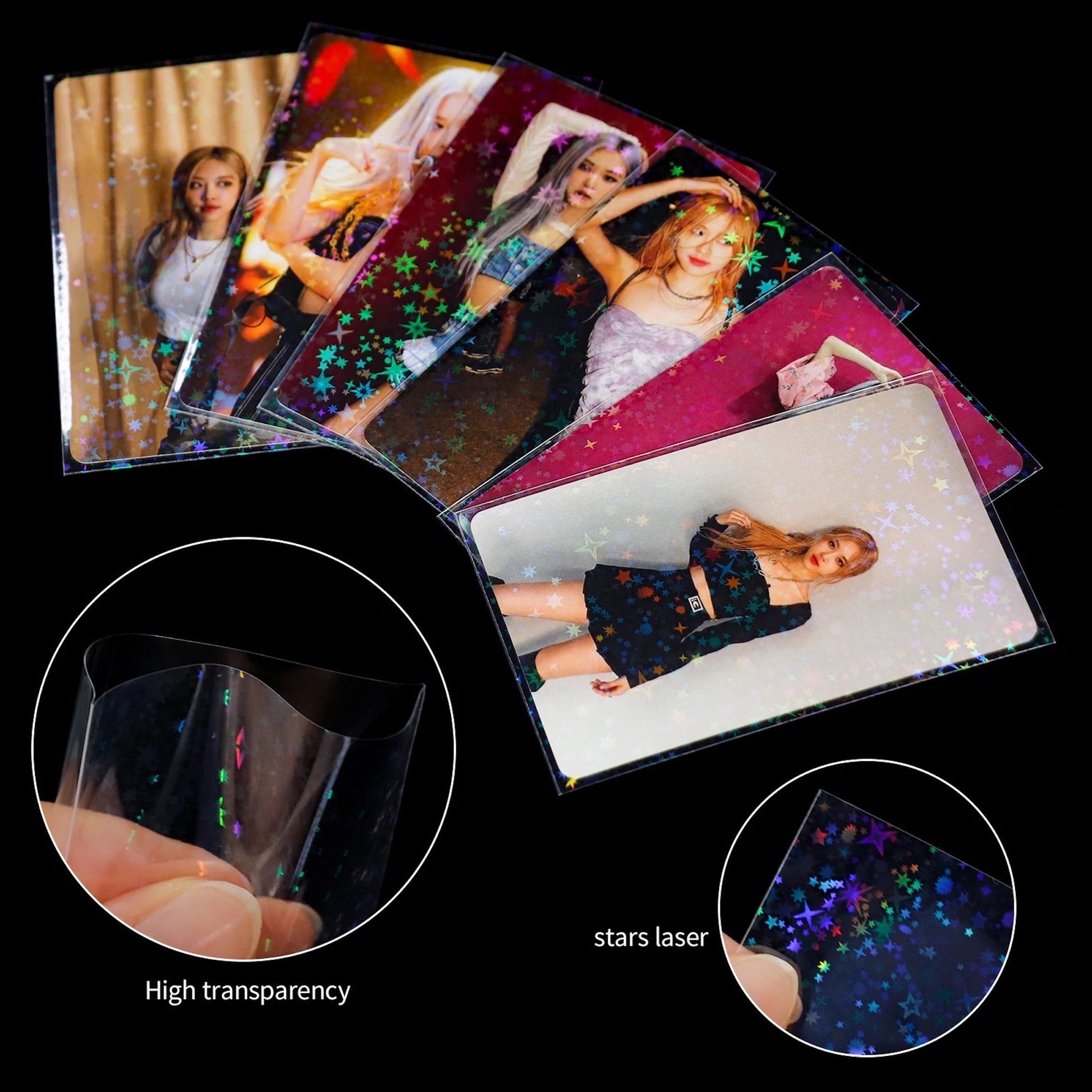 Holographic Card Sleeves StarPOP shop Holographic Card Sleeves StarPOP shop