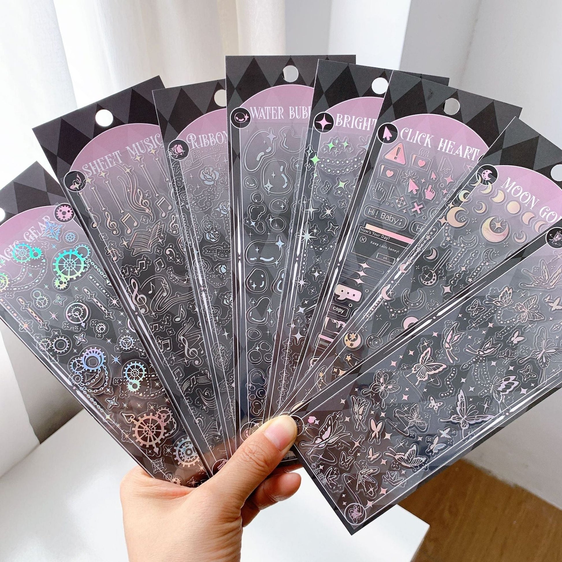 "Holographic Laser" Sticker - 1 PC - StarPOP shop