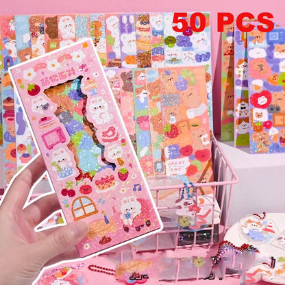 Kawaii 50pcs Cute Stickers For Art & Stationery - The Stickers Depot