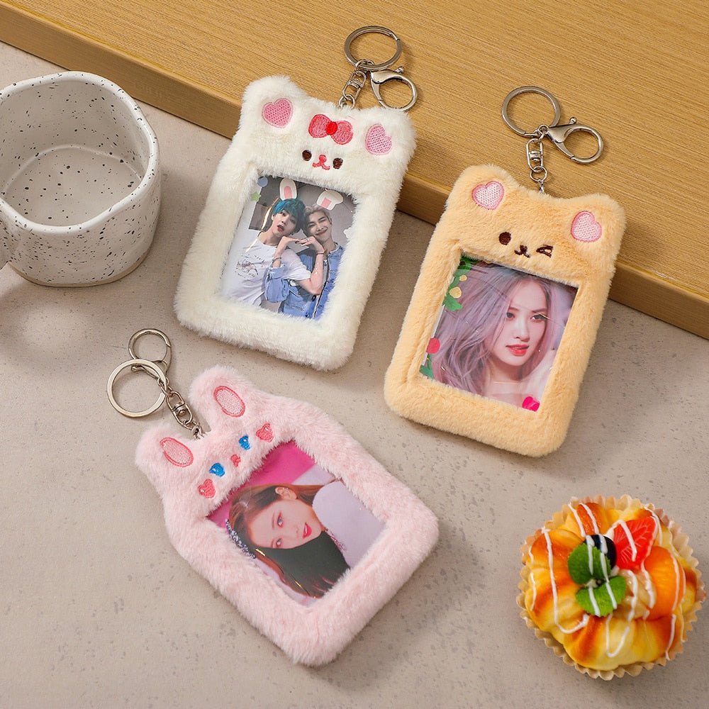 Kawaii Plush KPop Photocard Holder - StarPOP shop