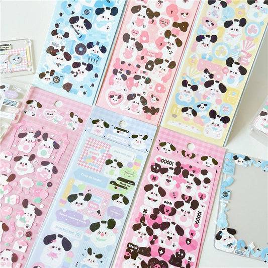 "Kawaii Puppy" Sticker - 1 PC - StarPOP shop