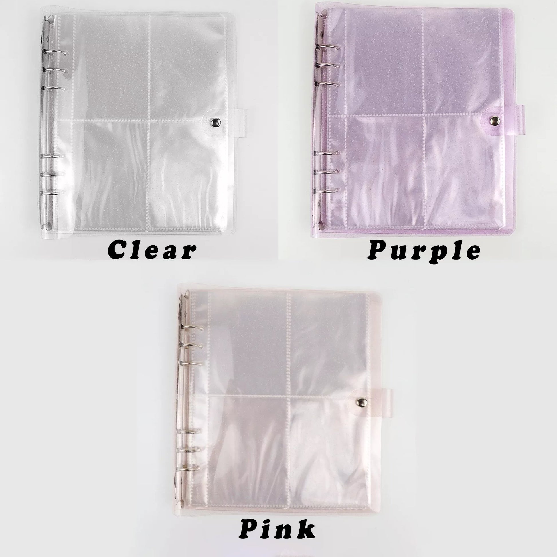 glitter card sleeves Glitter A6 Photocard Binder – StarPOP shop
