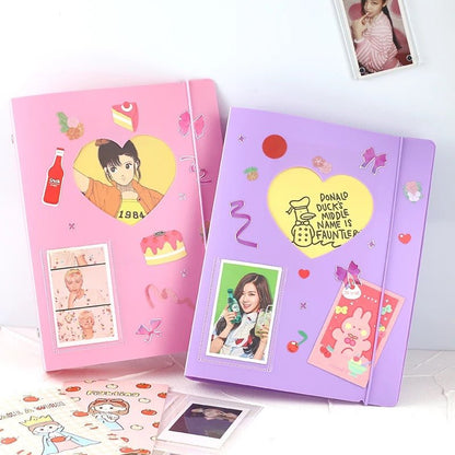 KPop Love Heart Photocard Binder Album A5 - StarPOP shop