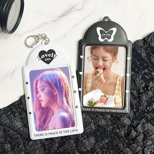 KPop "Lovely You" Photocard Holder Keychain - StarPOP shop