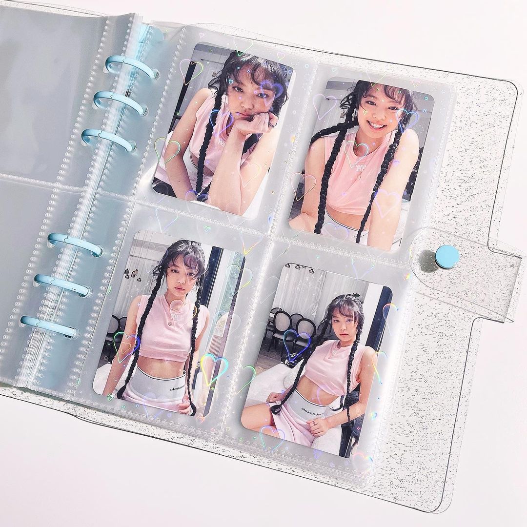 KPop Pastel Glitter Photocard Binder Album A5 - StarPOP shop