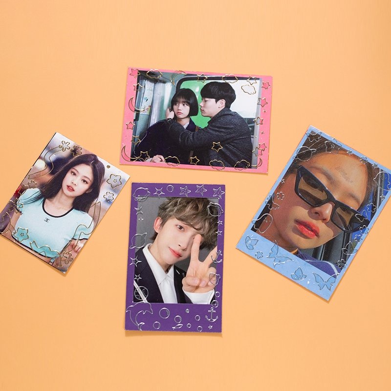 Kpop Stickers Photocards, Kpop Photocard Deco Set