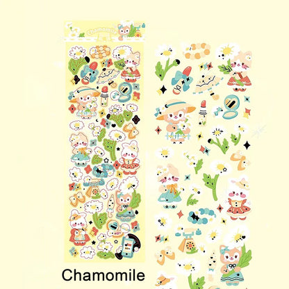 KPop Polco Deco Stickers "Wildflower Animals" - 1 PC - StarPOP shop