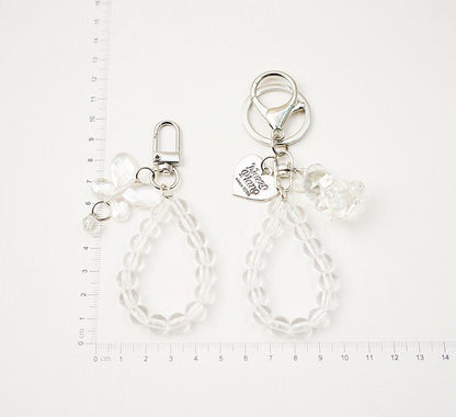 Mini Clear Bead Keychain - StarPOP shop