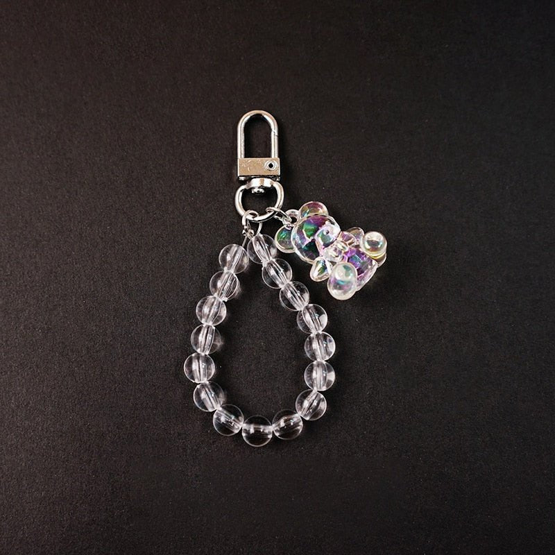 Mini Clear Bead Keychain - StarPOP shop