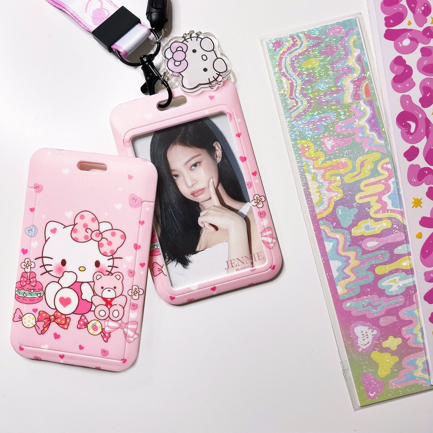 Photocard ID Badge Card Holder with Lanyard - StarPOP shop