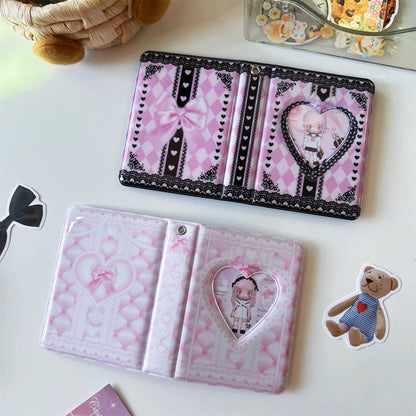 "Pink Lace" Mini 1 Pocket Collect Book - StarPOP shop