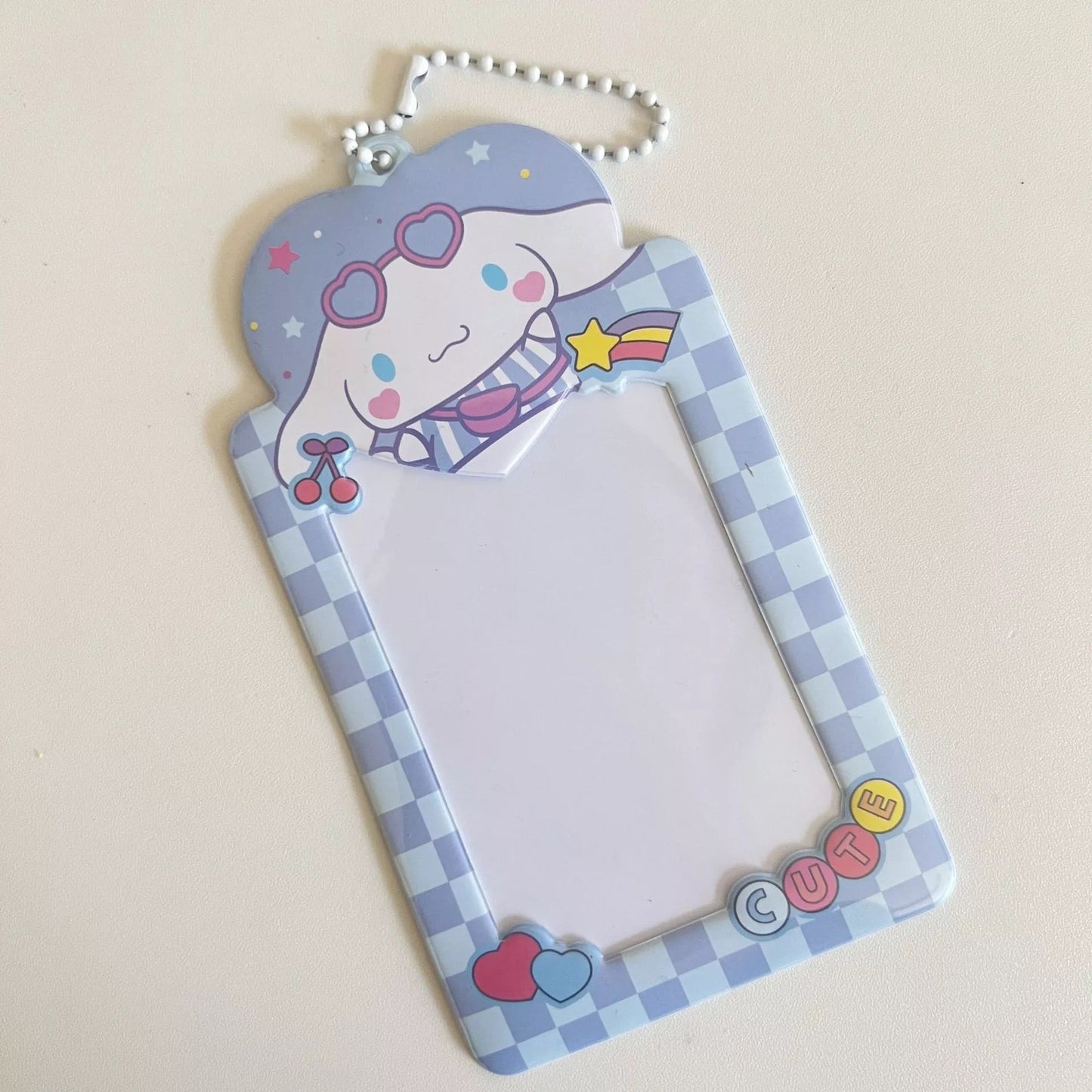 "Plaid Sanrio" Photocard Holder - StarPOP shop