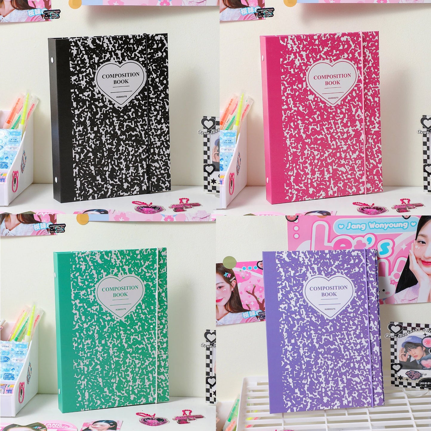 (PRE-ORDER) A5 Composition Book Photocard Binder Album - StarPOP shop