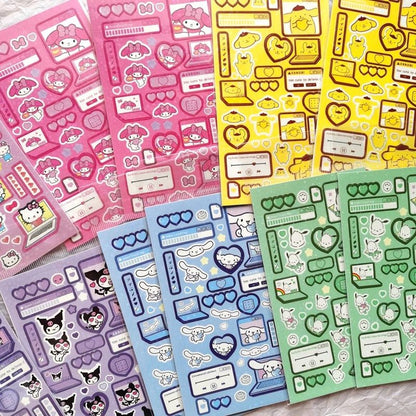 (PRE-ORDER) KPop Polco Deco Stickers "Sanrio" - 1 PC - StarPOP shop
