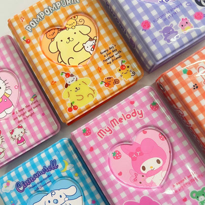 "Sanrio Checkered" Mini 1 Pocket Collect Book - StarPOP shop