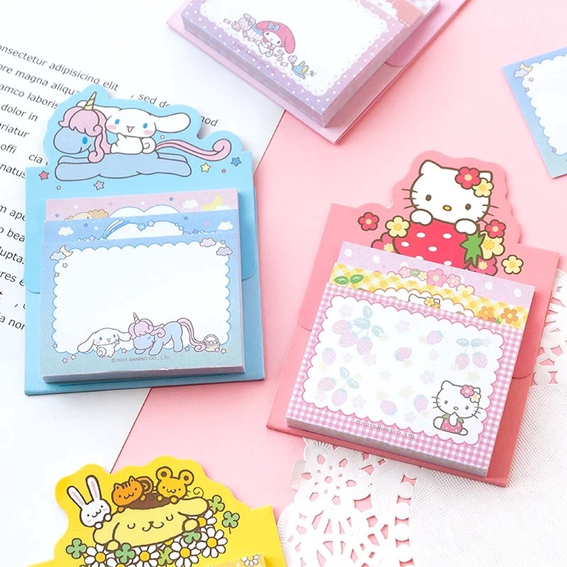 "Sanrio" Memo Pad Sticky Notes - StarPOP shop