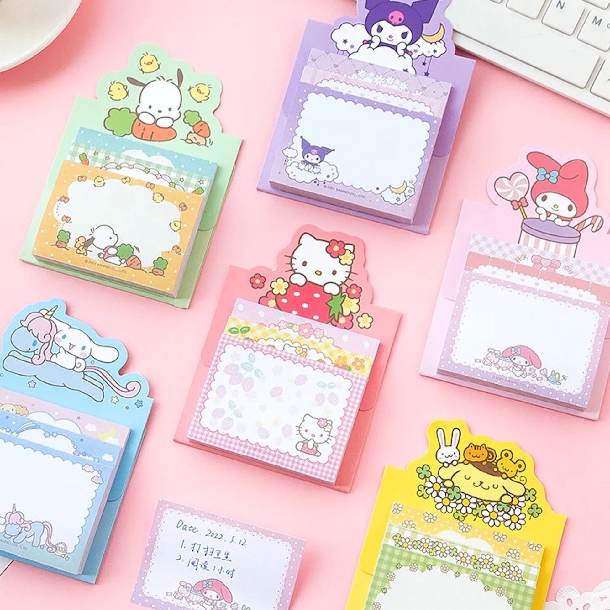 "Sanrio" Memo Pad Sticky Notes - StarPOP shop